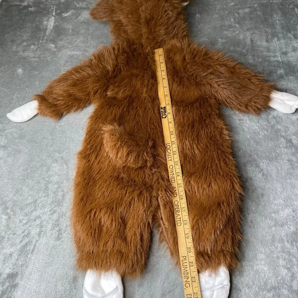 Pottery Barn Kids Costumes Highland Cow Brown Cow Size 6-12m EUC - Picture 6 of 12